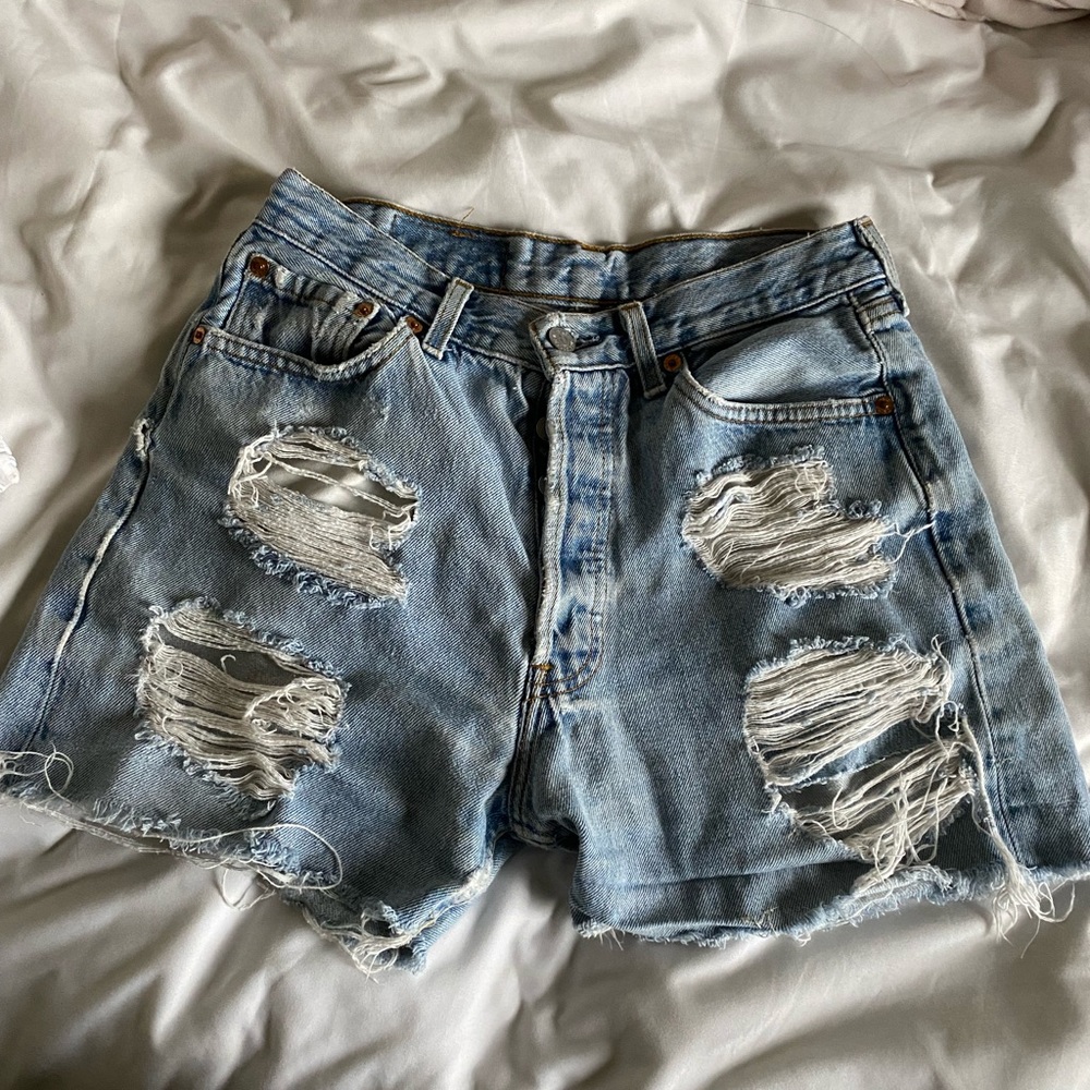 Vintage Levi jean shorts